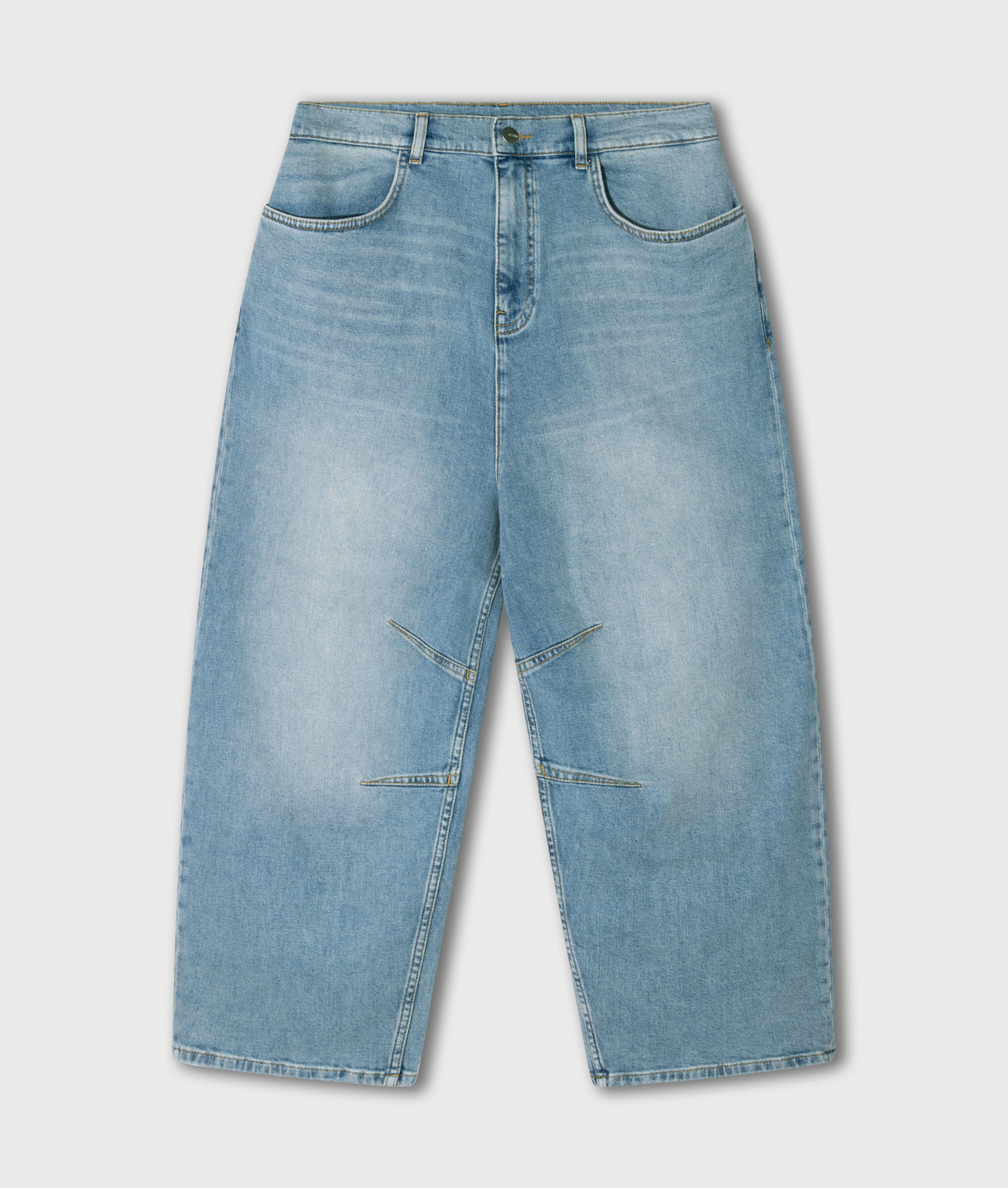 Ballonjeans in Hellblau